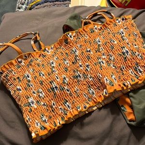 Bikini with reversable bottoms